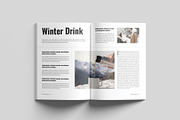 Winter Travel Magazine Template, a Magazine Template by Cleffon_Graphic_Studio (Thumbnail 10 of 11)