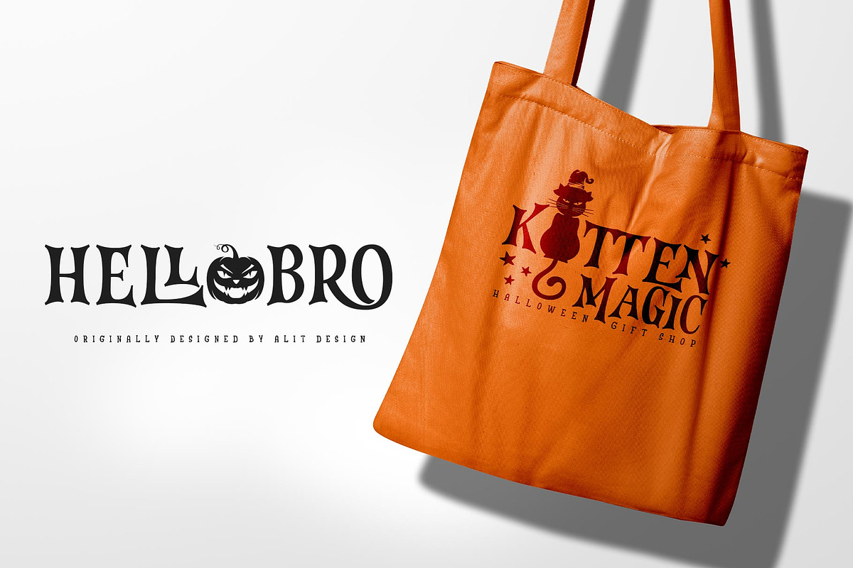 Hellobro Typeface, a Script Font by alit design (Photo 13 of 17)
