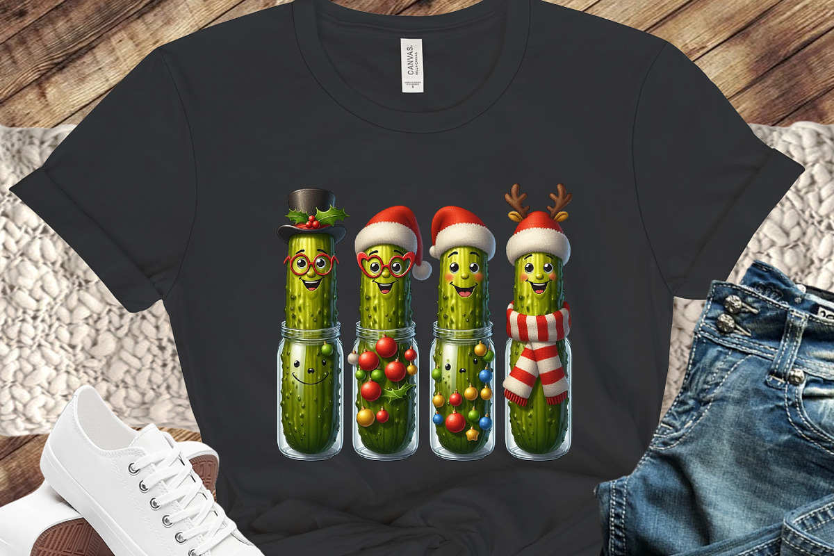 Christmas Pickles Clipart, an Illustration by designcity5 (Photo 3 of 8)