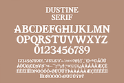 Dustine Font Duo – Serif and Script, a Script Font by overlaytemplates (Thumbnail 4 of 5)