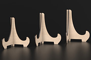 Easel Display Stand Laser Cut Files, an Object Graphic by ThemeXDigital (Thumbnail 6 of 7)