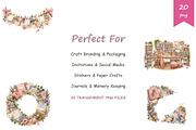 Watercolor Scrapbooking Clipart, an Education Illustration by BerryPieArt (Thumbnail 4 of 4)