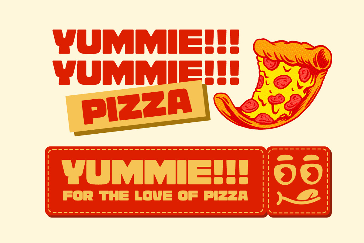 Joyful Chase - Playful Display Font, a Sans Serif Font by Littlehand (Photo 6 of 8)