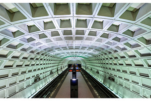 Capitol south metro station in washington dc containing dc, metro, and subway, an Architecture Photo by Leonid Andronov