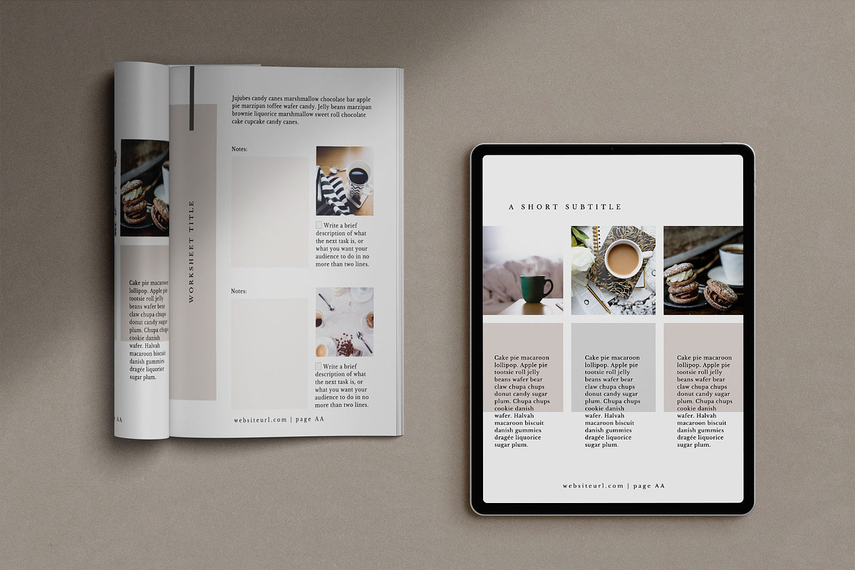 Course Workbook eBook Canva Template, a Magazine Template by Studio Sugoi (Photo 10 of 12)