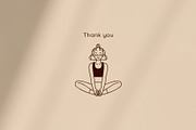 Do Yoga : Line Art Illustrations, a Person Illustration by Greywitch_Lola (Thumbnail 10 of 10)