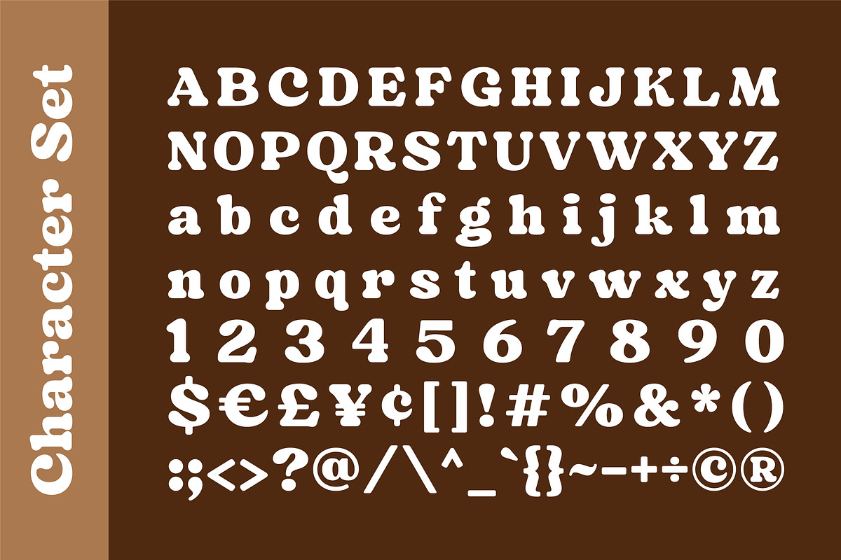 Sorean - Groovy Retro Font, a Serif Font by Grezline Studio (Photo 11 of 13)