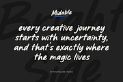 Midable - Bold Logo Marker Font, a Handwritten Font by Youthlabs Studio (Thumbnail 4 of 12)