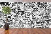 Graffiti Art Background, a Background Graphic by MEAS7 Artwork (Thumbnail 2 of 4)