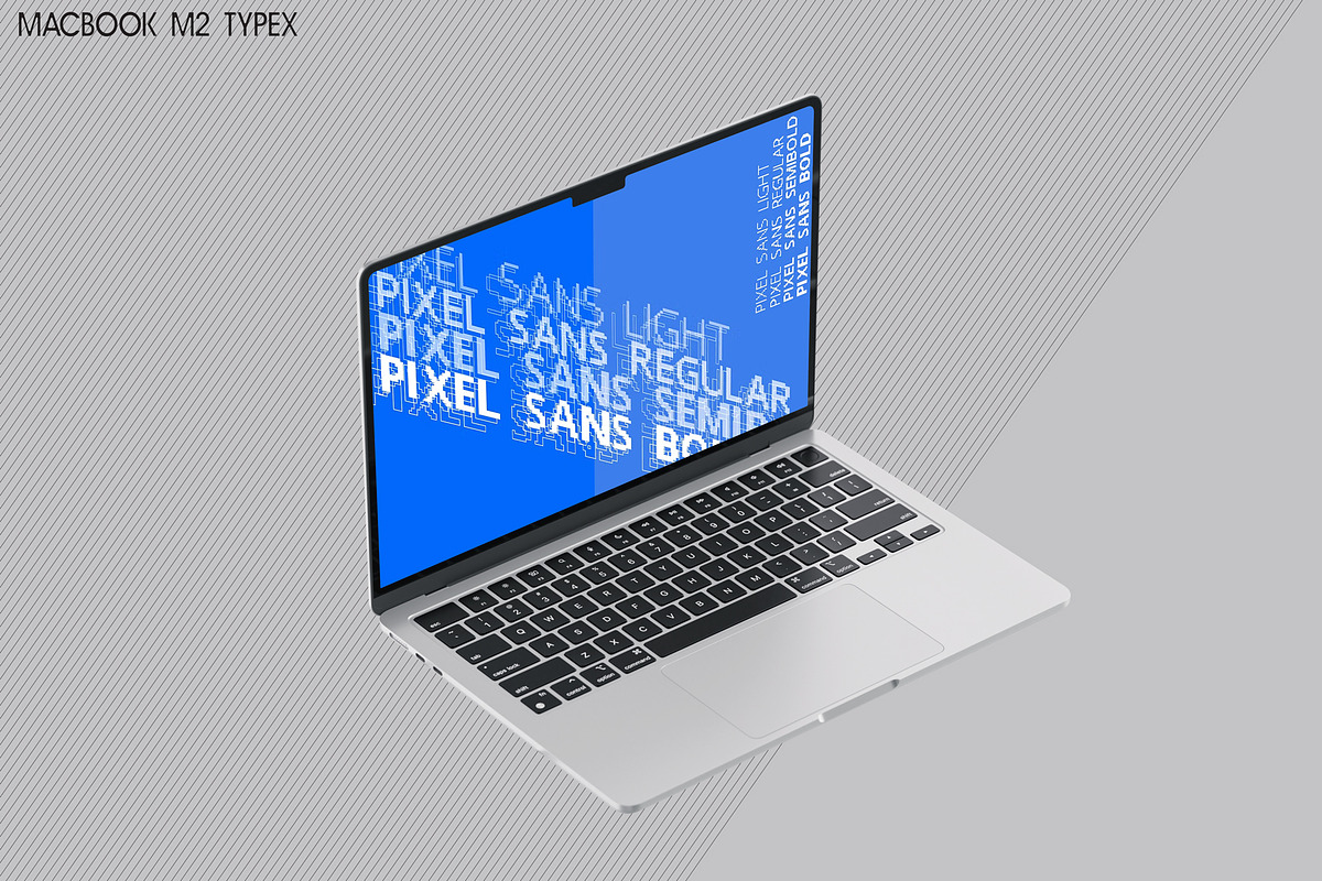 M2 Macbook Air Device, a Mac Mockup by cromatixclassroom (Photo 3 of 4)