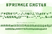 Sprinkle Cactus, a Font by Yoga Letter (Thumbnail 5 of 6)