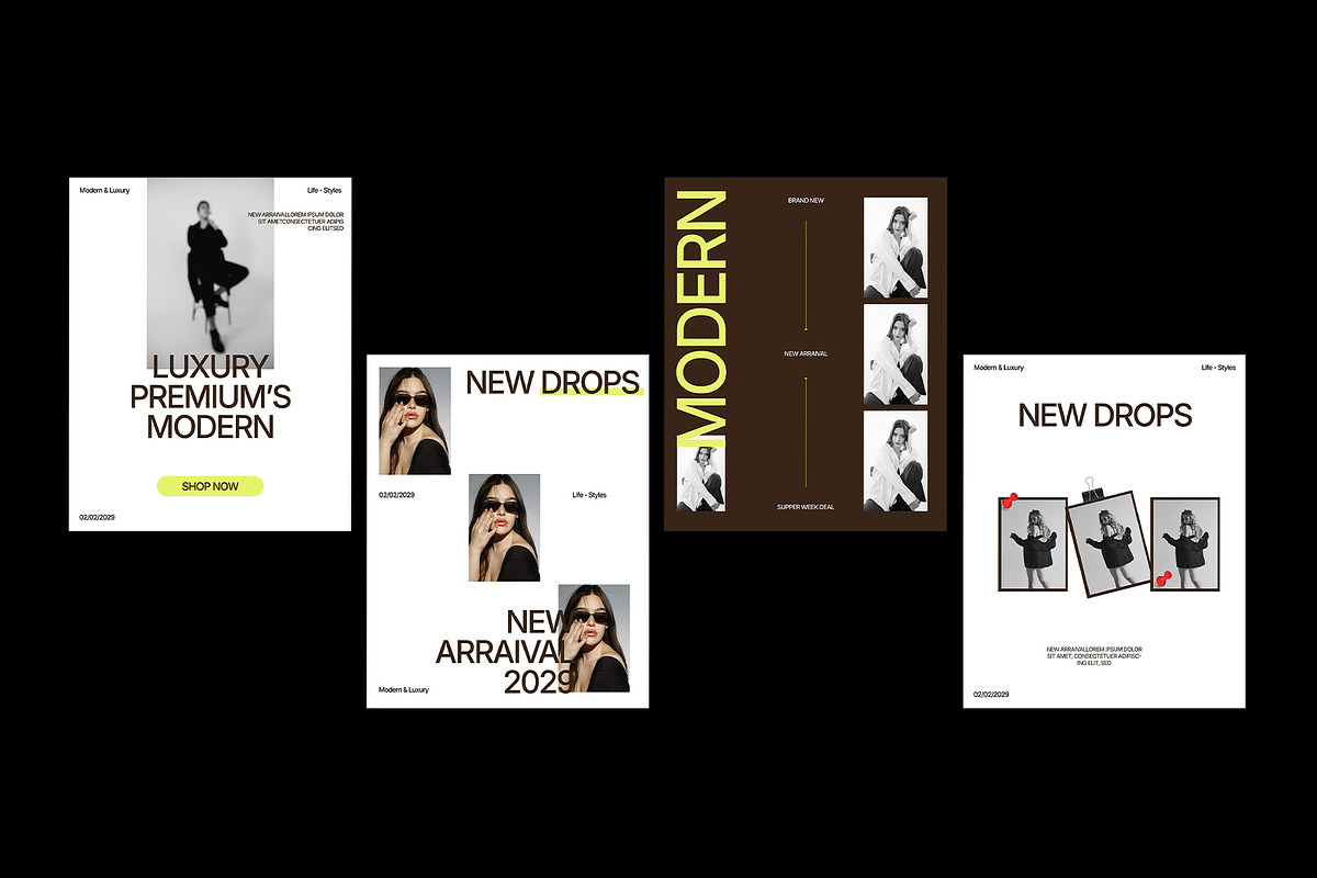 Modern & Luxury Instagram Kit, a Social Media Template by Devators (Photo 4 of 8)
