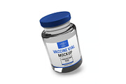 Vaccine Vial Mockup Template Set, a Packaging Mockup by DesignRushMarket (Thumbnail 2 of 11)