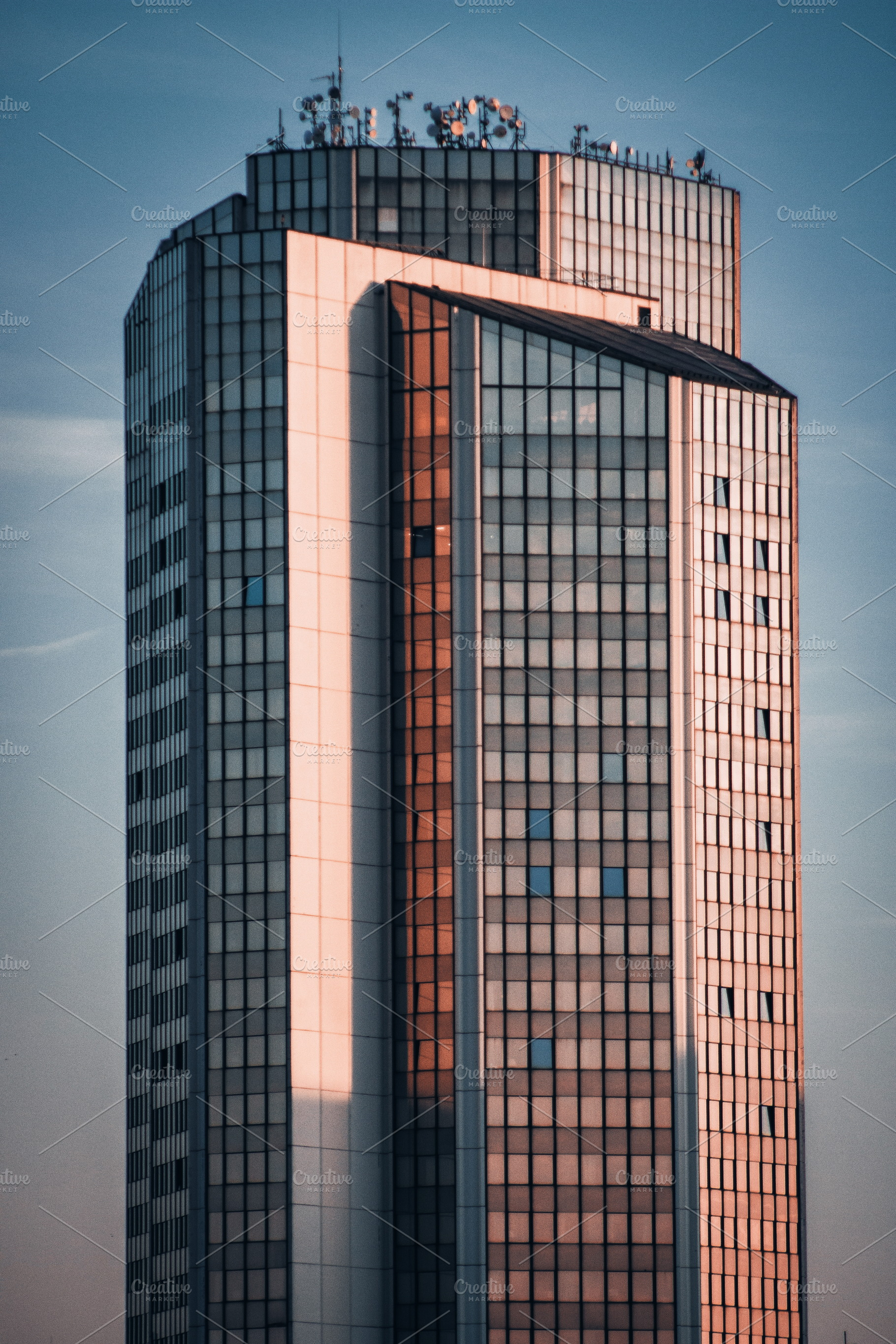 Building by Nusle Bridge #1, an Architecture Photo by jakub_kopecky