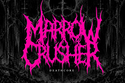 Kroven - Death Metal Font, a Symbol Font by Masyafi Studio (Thumbnail 4 of 9)