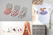 Watercolour Nautical Set, an Animal Illustration by NNclipart (Thumbnail 7 of 13)