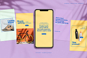 SONICA - Instagram Canva Template, a Social Media Template by LEROY Design (Thumbnail 6 of 7)