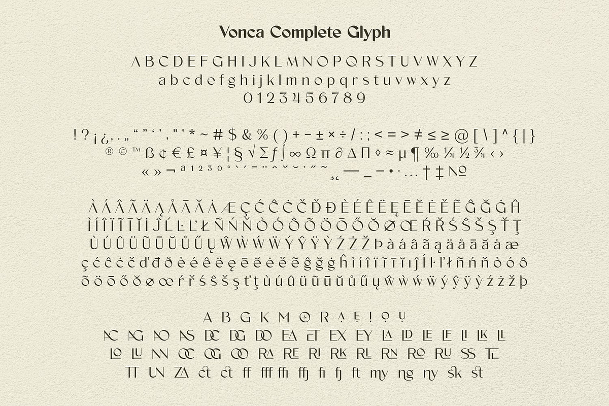 Vonca Font Family, a Sans Serif Font by Asenbayu (Photo 14 of 15)
