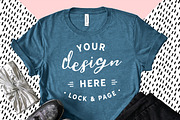 Bella Canvas 3001 Graphic Mockups, a Shirt Mockup by lock and page (Thumbnail 62 of 65)