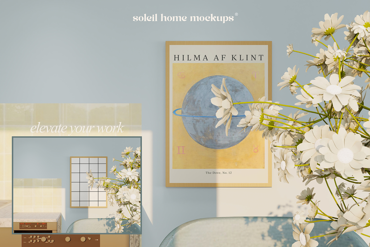 VALERYA | Kitchen Frame Mockup Set, a Household Mockup by SoleilHomeMockups (Photo 5 of 11)
