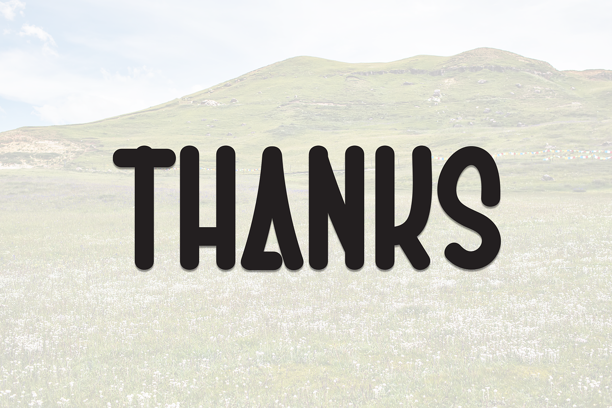 Creative Highland | Script Font, a Script Font by Scratchones (Photo 8 of 8)