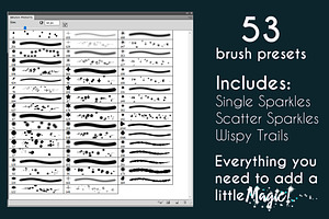 Fairy Dust PHOTOSHOP Sparkle Brushes