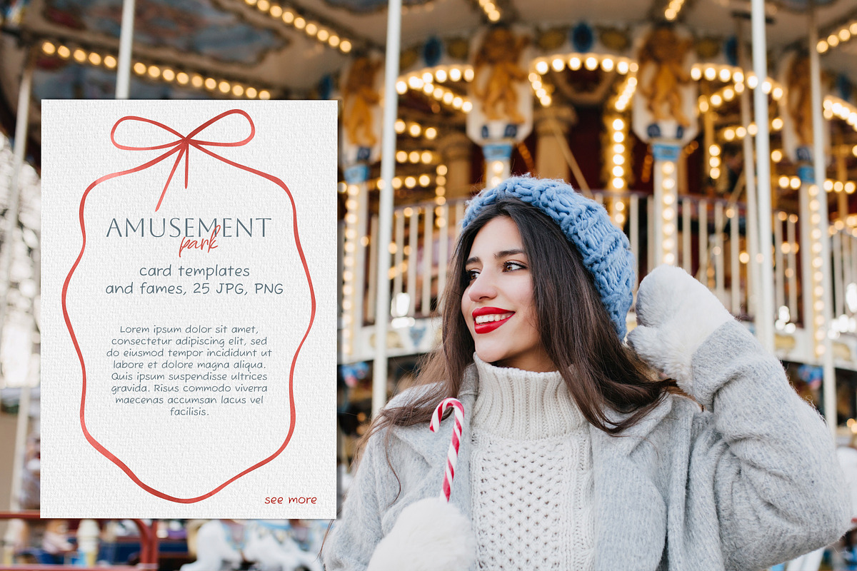 Amusement park, a Decorative Illustration by NellyaEgorova (Photo 3 of 8)