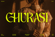 Luxury Ligature Serif Font - Churasi, a Serif Font by Font Liner (Thumbnail 1 of 10)