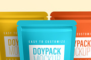 Doypack Mockup - 8 views, a Packaging Mockup by Illusiongraphic (Thumbnail 16 of 19)