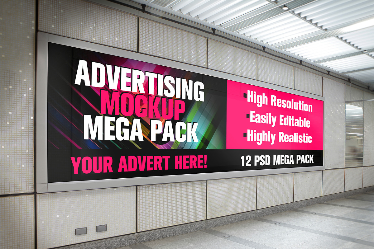 Advertising Mockup, an Advertising Mockup by Franklin Design (Photo 6 of 12)