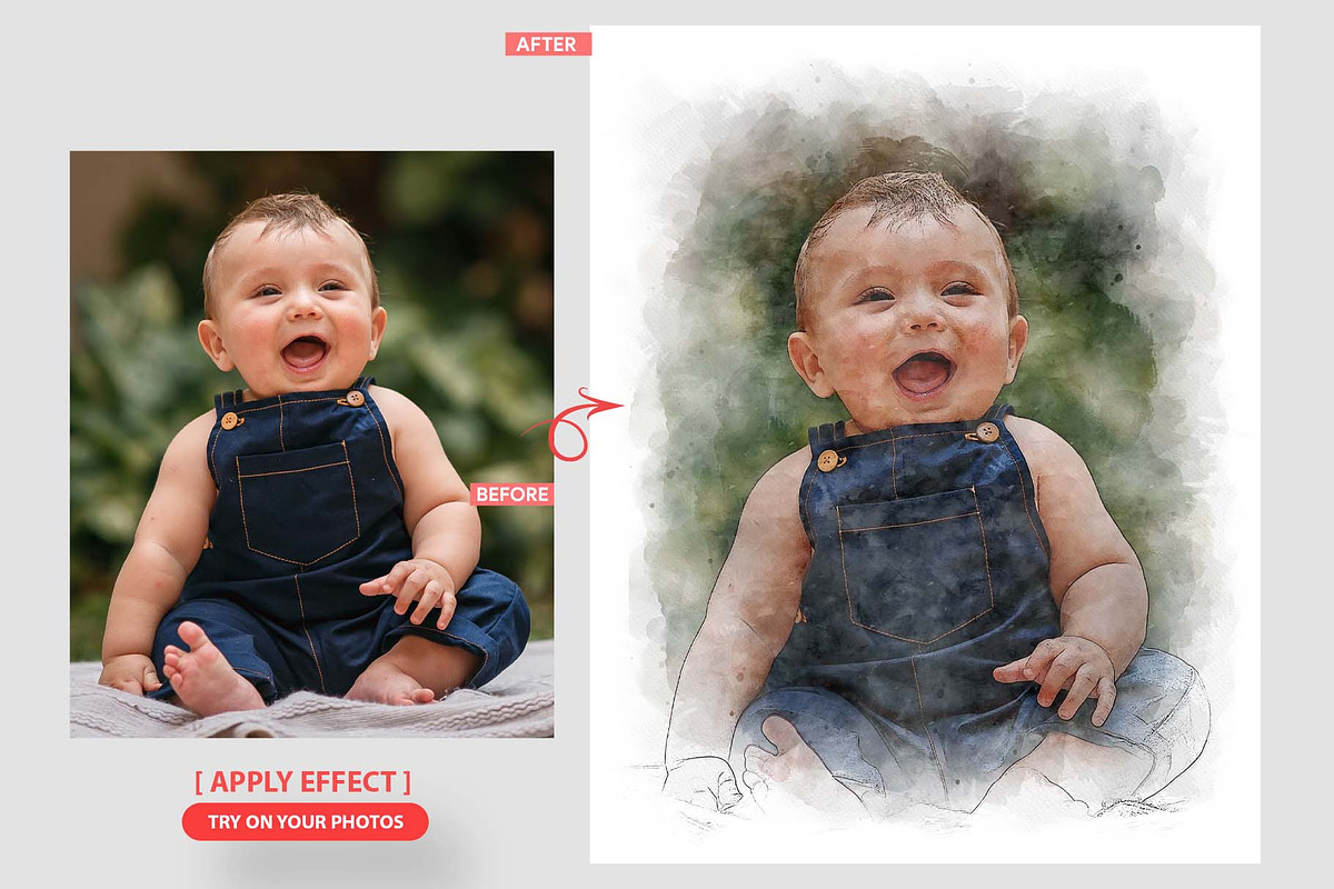 Artisan Aquarelle Painting Action, an Action Add-On by MRI STUDIO (Photo 4 of 15)