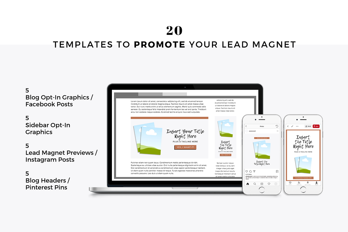 Bloggers Lead Magnet Template, an Email Template by ProductiveandFree (Photo 3 of 7)