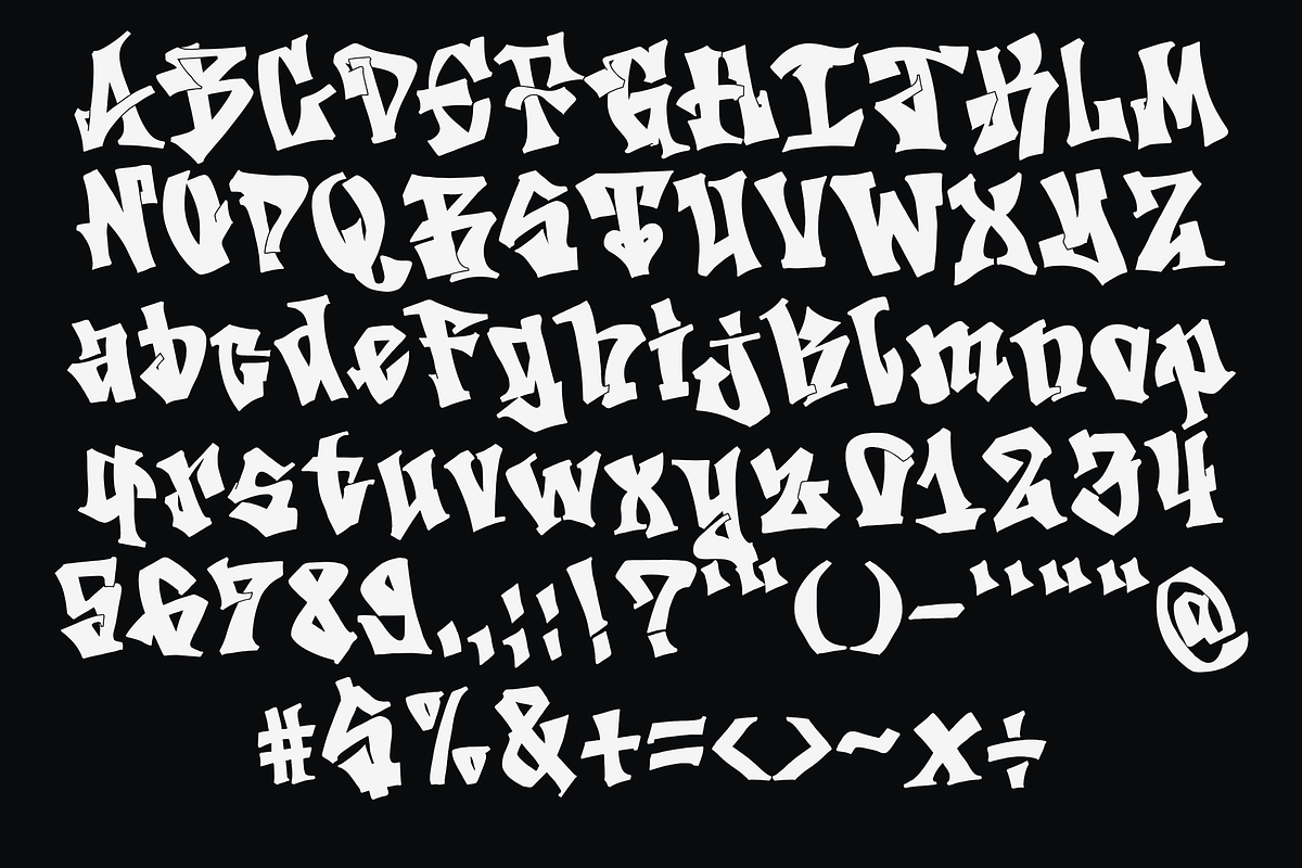 Post Concre, a Blackletter Font by JelekType (Photo 2 of 9)