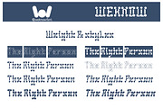The Right Person font, a Font by weknow (Thumbnail 7 of 8)