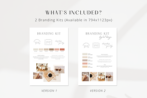 Aesthetic Brand Kit Template