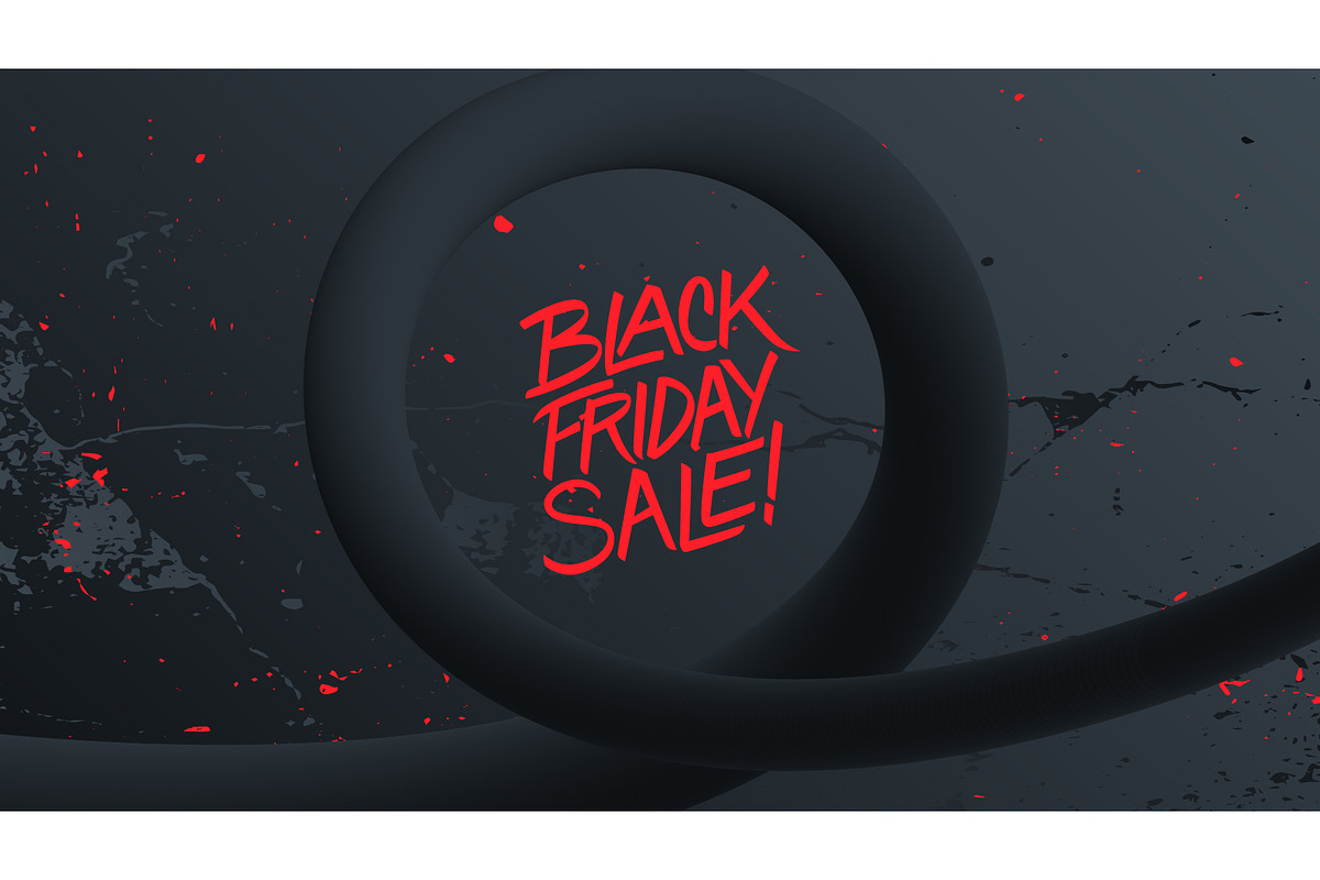 Black Friday Graphics Set, a Seasonal Illustration by Finevector (Photo 2 of 7)