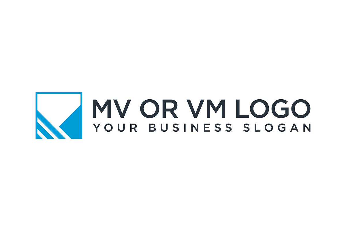 Letter VM Logo Design, a Branding & Logo Template by FransiskaDesign ...
