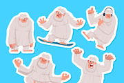 Bigfoot yeti character in different, an Animal Illustration by Onyx (Thumbnail 3 of 3)