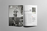 muscle and fitness magazine template, a Magazine Template by Swayang (Thumbnail 20 of 21)