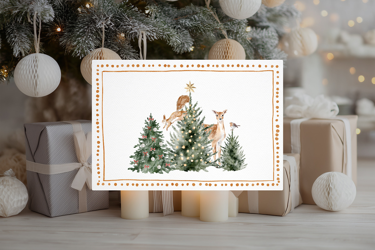 Cozy Christmas Watercolor Set, an Object Graphic by Watercolor_Ma (Photo 3 of 8)