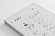 FLORA | CV-Resume Template, a Resume Template by KreateTribe (Thumbnail 3 of 3)