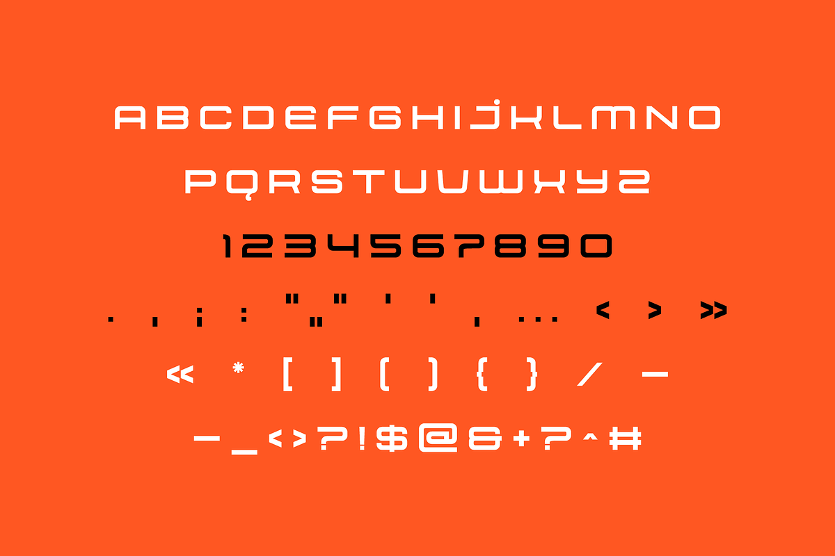 Iqarus Futuristic Sans Serif, a Sans Serif Font by alpercakici (Photo 14 of 15)
