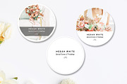 11 Piece Florist Marketing Set, a Stationery Template by Marham Labeling Co (Thumbnail 10 of 12)