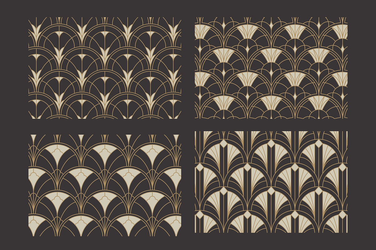 Neo Deco Seamless Pattern, a Pattern Graphic by Firowerk (Photo 8 of 8)