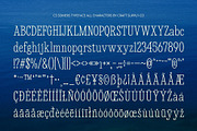 CS Somers – Condensed Font, a Serif Font by Craft Supply Co. (Thumbnail 8 of 8)