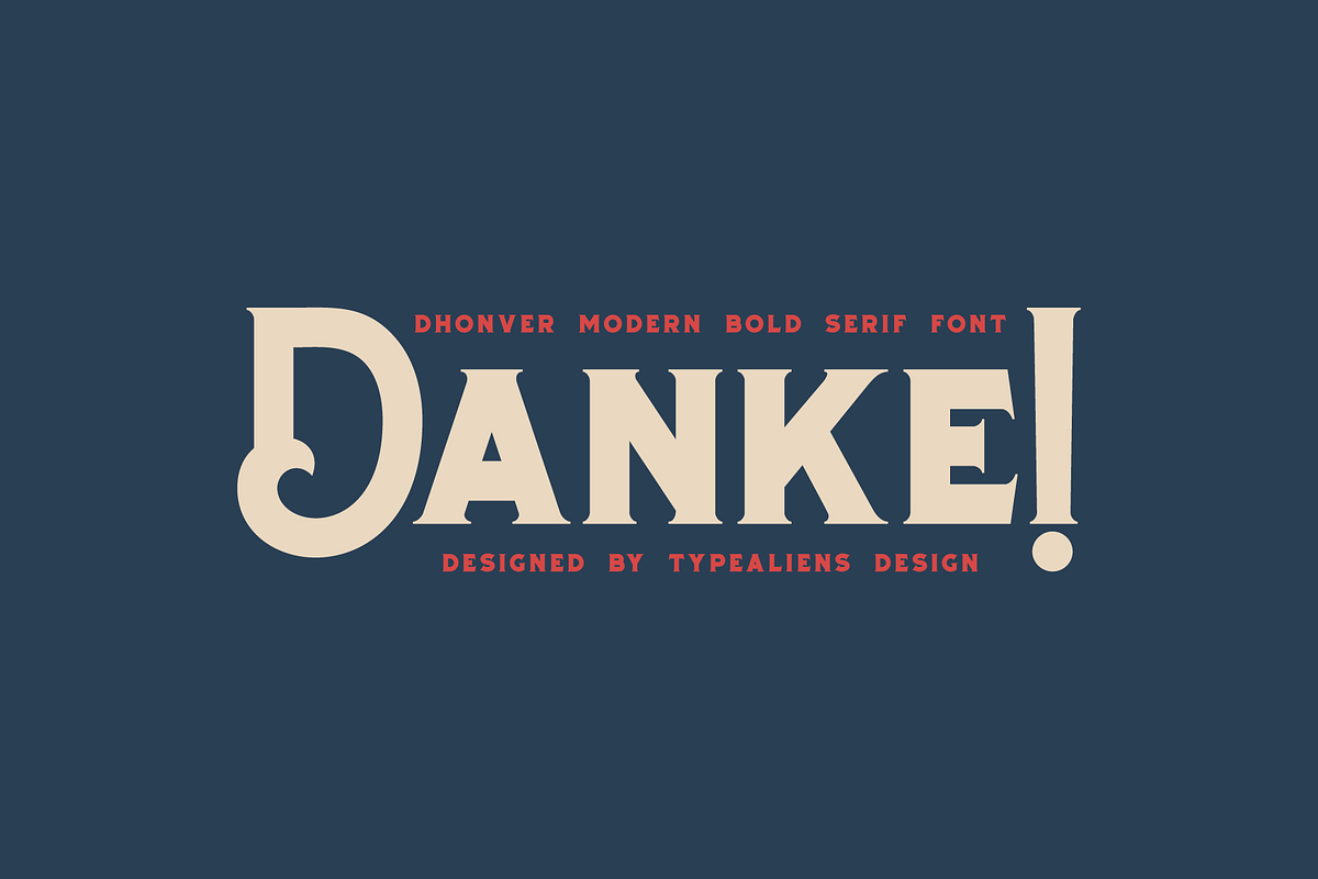 Dhonver, a Serif Font by ilhamtaro (Photo 11 of 11)