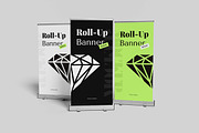 Roll Up Banner Mockup, an Advertising Mockup by Pikachudesign (Thumbnail 3 of 5)