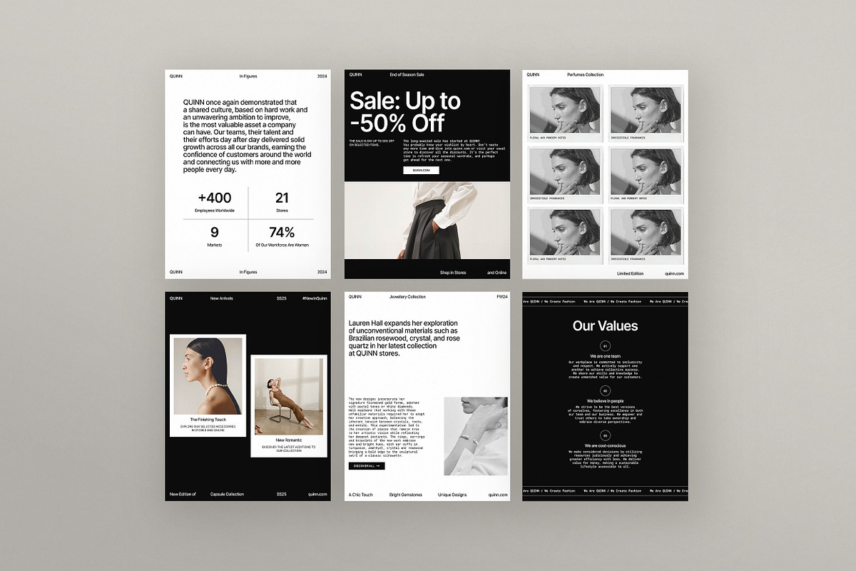 QUINN / Social Media Kit, a Social Media Template by Studio Dara (Photo 3 of 18)