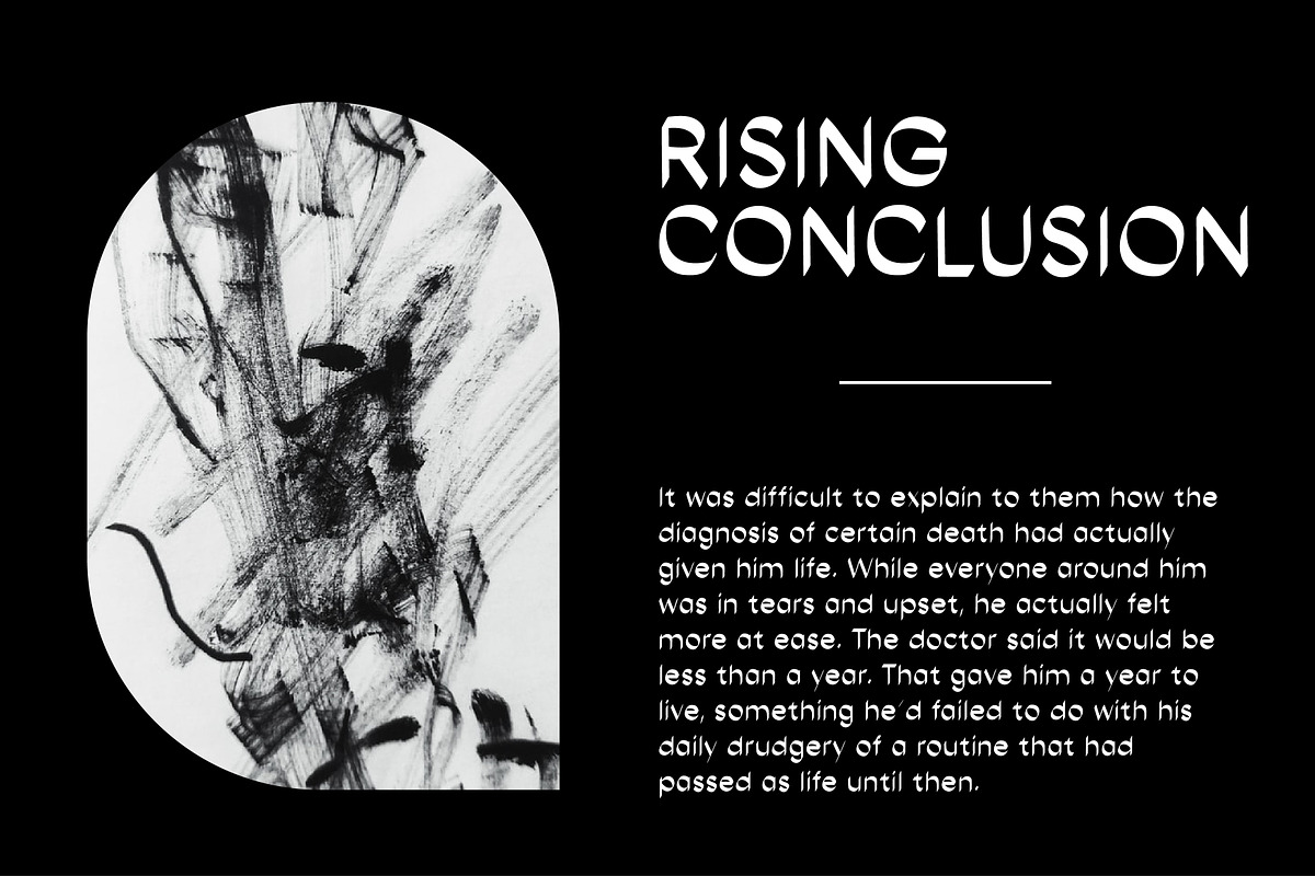 Eutony - Sans Serif Font, a Sans Serif Font by Hybridbee Design (Photo 4 of 10)