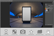Poster Urban Underpass Mockup PSD, an Advertising Mockup by Bruno's Shop (Thumbnail 2 of 3)